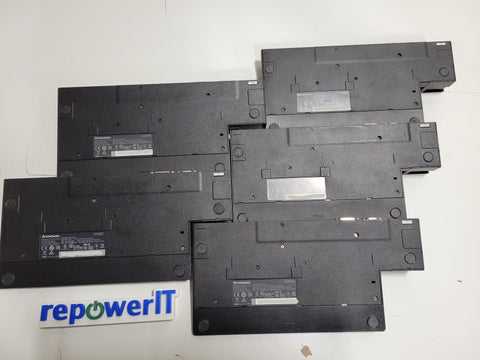 Lot of 5x Lenovo 40A2 ThinkPad Ultra Docks USED