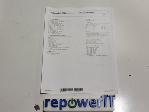 HP M712 LaserJet 700 Printer Grade B