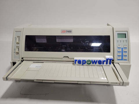 ADP ACCEL-7450 24-Pin Dot Matrix Printer Grade B