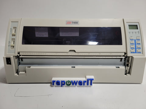 ADP ACCEL-7450 24-Pin Dot Matrix Printer Grade B