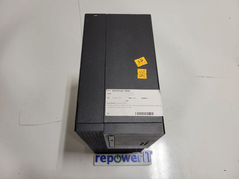 Dell Optiplex 7040 Tower i7-6700 3.40GHz 32GB No HDD No OS DVD-RW Grade B