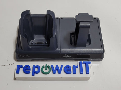 Lot of Intermec 1x CK71 Barcode Scanner + 3x CK71 Batteries + 1x 852-920-002 Dock Grade B