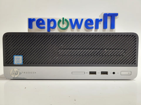 HP ProDesk 400 G6 Desktop PC i5-9500 3.0GHz 8GB 256GB M.2 NVMe SSD DVD-RW W11P Grade C