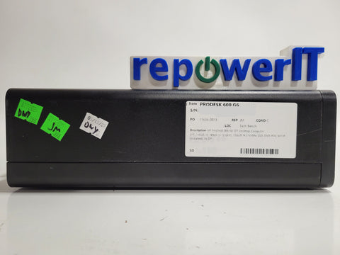 HP ProDesk 600 G6 Desktop PC i5-10500 3.10GHz 8GB 256GB M.2 NVMe SSD DVD-RW W11P Grade C