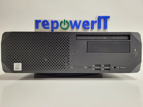 HP Z2 SFF G5 Desktop PC i7-10700 2.90GHz 16GB 512GB M.2 NVMe SSD DVD-RW W11P Grade B
