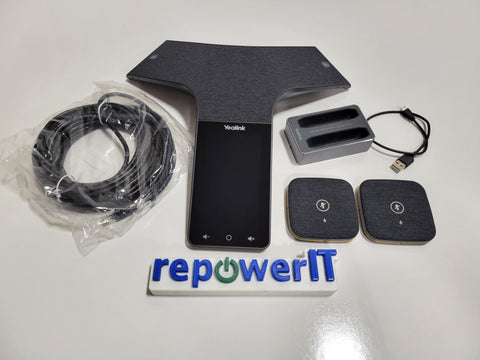 Yealink CP965 Touchscreen Conference Phone and CPW65 Wireless Expansion Microphones Grade B