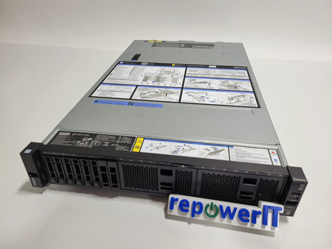 Lenovo Thinksystem SR650 2U Rack Server Xeon Silver 4208 2.1GHz 64GB 6x 240GB SSDs Raid 530-8i USED