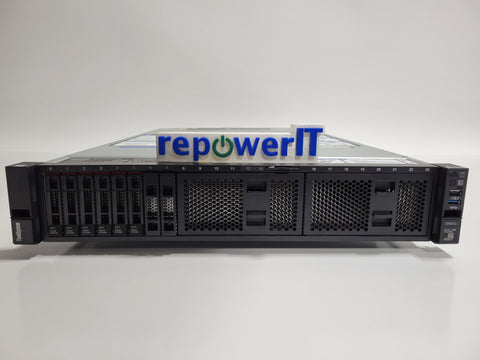 Lenovo Thinksystem SR650 2U Rack Server Xeon Silver 4208 2.1GHz 64GB 6x 240GB SSDs Raid 530-8i USED