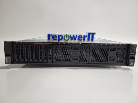 Lenovo Thinksystem SR650 2U Rack Server Xeon Silver 4208 2.1GHz 96GB 7x 240GB SSDs Raid 930-8i USED