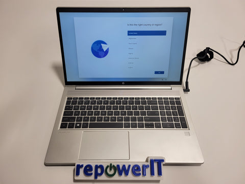 HP ProBook 455 G8 15.6" 1920x1080 Laptop Ryzen 5 5600U 2.3GHz 16GB 512GB SSD Grade B