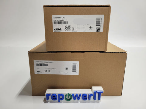 Axis P3268-LVE 8MP Outdoor Night Vision Dome Camera w T91D61 Wall Mount NEW