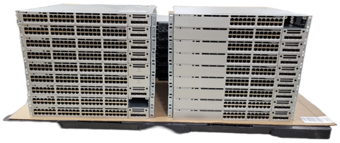 Lot of 25x Cisco C3850 Switches WS-C3850-48F-L WS-C3850-24T-E WS-C3850-48F-S USED