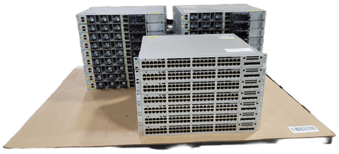 Lot of 25x Cisco C3850 Switches WS-C3850-48F-L WS-C3850-24T-E WS-C3850-48F-S USED