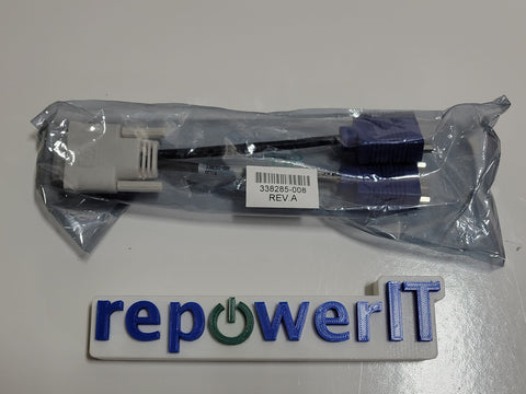 Lot of 213x HP 338258-008 DMS-59 to Dual VGA Splitter Cables NEW