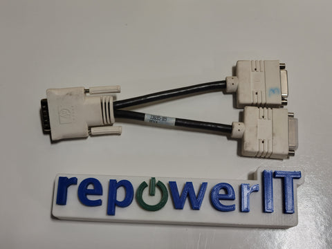 Lot of 56x HP 338285-009 DMS-59 to Dual DVI Splitter Cables USED