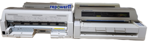 Lot of 8x OKIData D21105A 24-Pin Dot Matrix Impact Printers USED