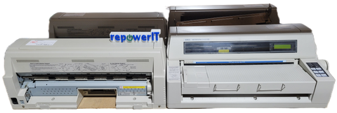 Lot of 8x OKIData D21105A 24-Pin Dot Matrix Impact Printers USED