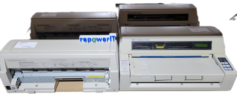 Lot of 8x OKIData D21105A 24-Pin Dot Matrix Impact Printers USED