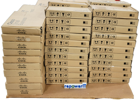 Lot of 94x Cisco SPA303-G1 3-Line IP Phones NEW