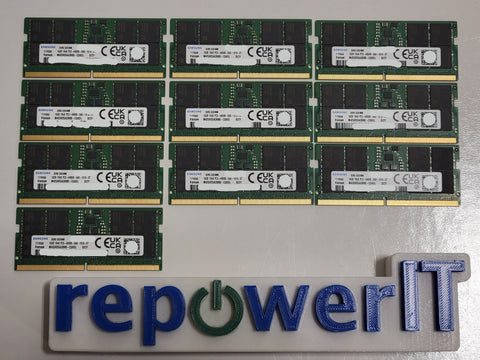 Lot of 10x Samsung M425R2GA3BB0-CQK0L 16GB DDR5 PC5-4800B Desktop Memory USED