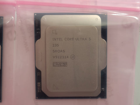 Lot of 5x Intel Ultra 5 235 3.4GHz 14 Core Processors USED
