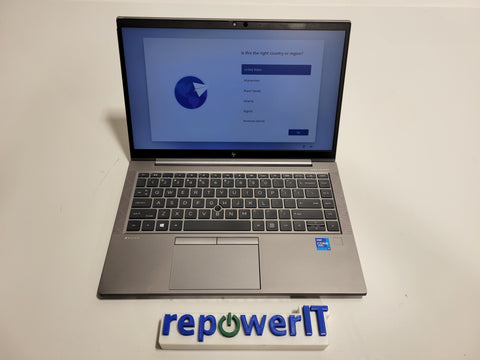 HP ZBook Firefly 14 G8 14" Mobile Workstation i7-1185G7 3GHz 16GB 512GB M.2 NVMe SSD W11P Grade D