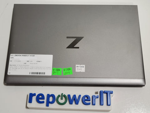 HP ZBook Firefly 14 G8 14" Mobile Workstation i7-1185G7 3GHz 16GB 512GB M.2 NVMe SSD W11P Grade D