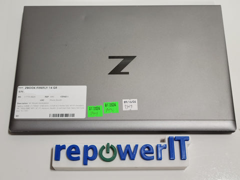 HP ZBook Firefly 14 G8 14" Mobile Workstation i7-1185G7 3GHz 16GB 512GB M.2 NVMe SSD W11P Grade B