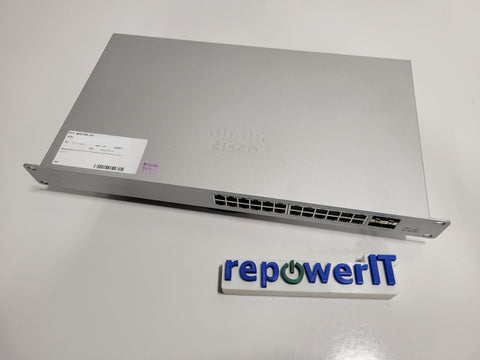 Cisco MS130-24-HW Meraki Cloud-Managed 24 GbE Network Switch USED UNCLAIMED