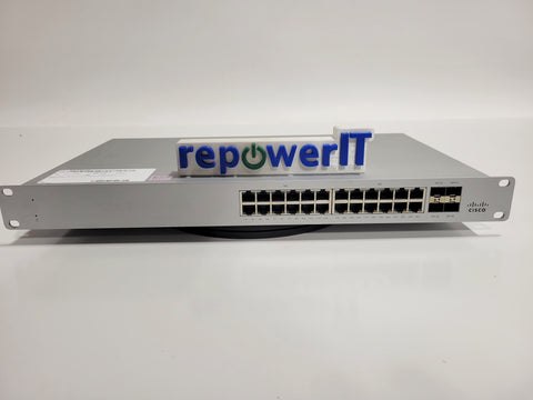 Cisco MS130-24-HW Meraki Cloud-Managed 24 GbE Network Switch USED UNCLAIMED