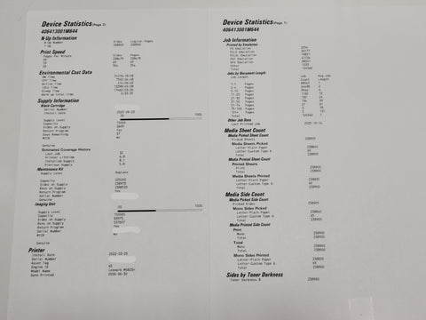 Lexmark MS823N Monochrome Laser Printer + 2 Trays 200,000+ Prints Grade B