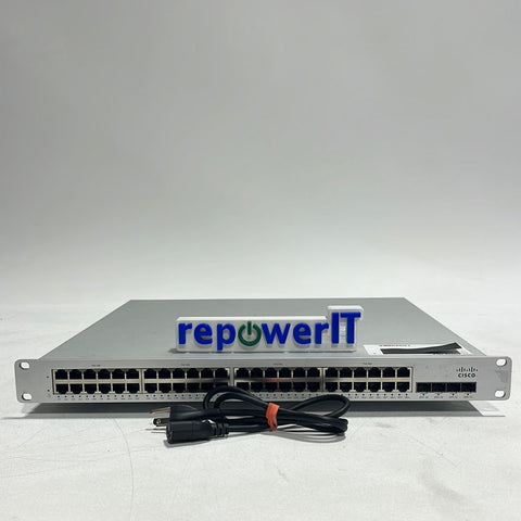 Cisco MS250-48LP Meraki 48-Port Ethernet Switch + 4 SFP Ports GRADE B UNCLAIMED