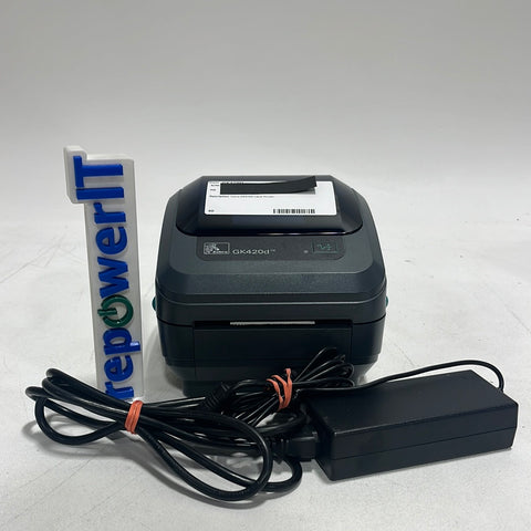 Zebra GK420D Label Printer GRADE B with PSU