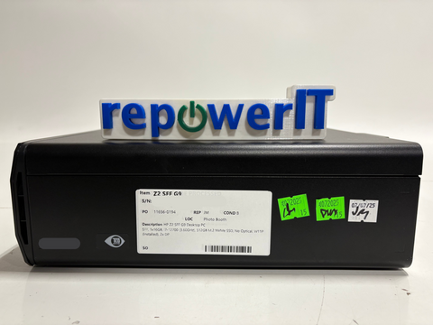 HP Z2 SFF G9 Desktop PC  i7-12700 3.60GHz 16GB 512GB M.2 NVMe SSD W11P Grade B