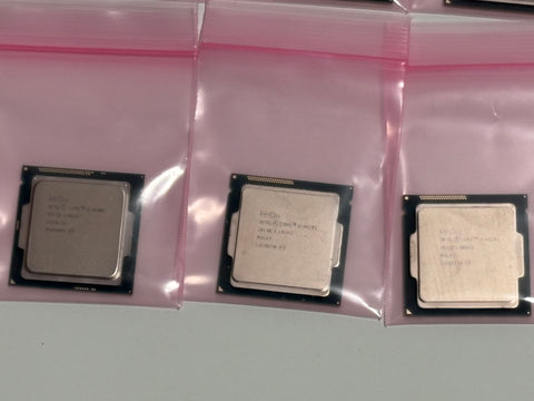Lot of 6x i5 4th Gen i5-4670S/i5-4570S/i5-4590S Processors USED