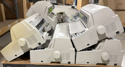 Lot of 8x OKIData D21105A 24-Pin Dot Matrix Impact Printers USED