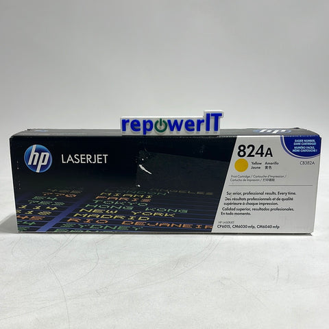 Genuine HP CB382A LaserJet Yellow Toner Cartridge NEW