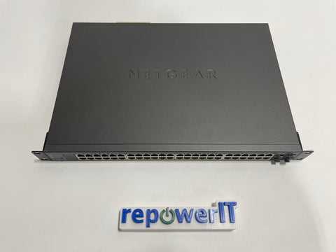 Netgear GS752TP 48+4 Gigabit Switch Grade B W/ Rack Ears