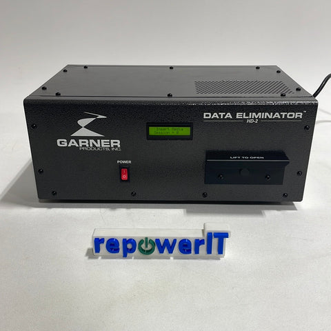 Garner Data Eliminator HD-2 Rev F Hard Drive & Tape Degausser with Case Grade A