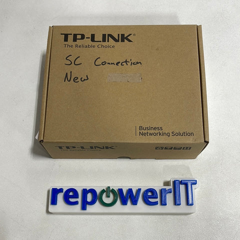 Lot of 5x TP-Link MC200CM Ethernet to Multi-Mode Fiber Converters