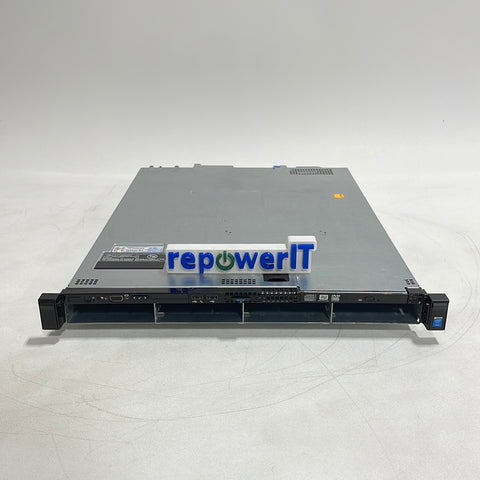 Dell R430 1U Rackmount Server + Front 4x 3.5" 2x E5-2620v3 2.40GHz 4x8GB 2Rx8 PC4 2133P 2133MHz USED