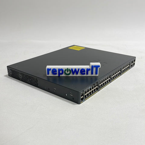 Cisco WS-C2960X-48FPS-L 48-Port Gigabit PoE Switch Grade B