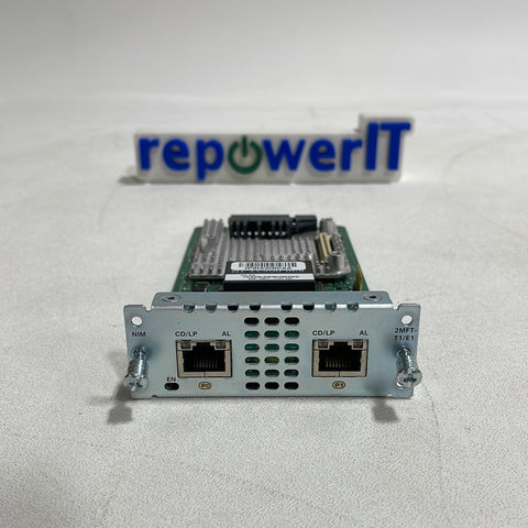 Cisco NIM-2MFT-T1/E1 V03 4000 Series Integrated Services Router T1/E1 USED
